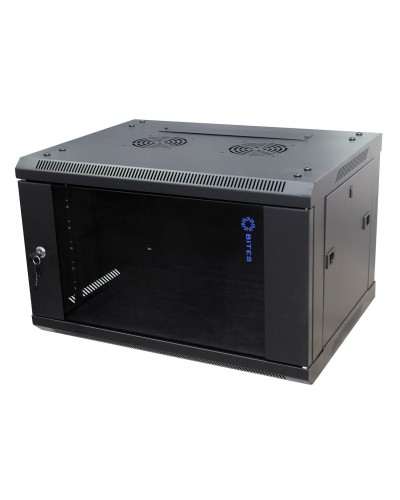 TC6401-09B. Шкаф телекоммуникационный 19 настенный 9U. 5bites в Новомосковске