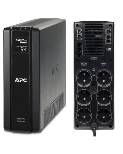 BR1500G-RS APC Back-UPS Pro 1500 ВА. Источник бесперебойного питания. APC в Новомосковске