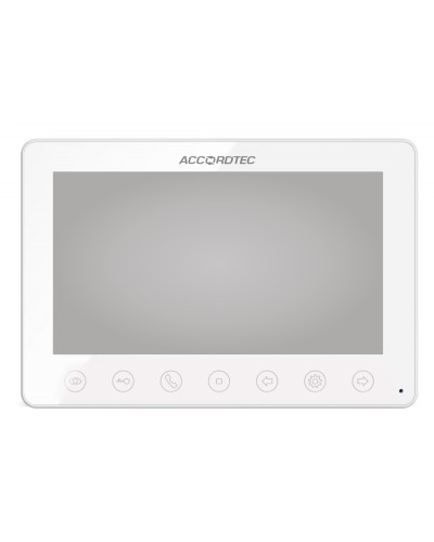 AT-VD751C/M WH. Монитор домофона цветной с функцией «свободные руки». AccordTec в Новомосковске