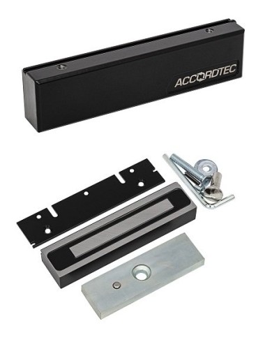 ML-200K-3 Premium Black с планкой. Замок электромагнитный. AccordTec в Новомосковске