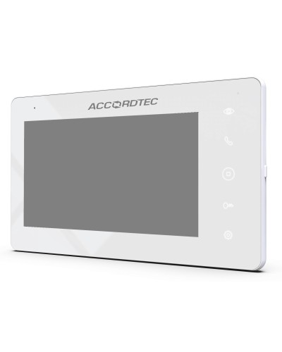 AT-VD760C/SD WH. Монитор домофона цветной с функцией «свободные руки». AccordTec в Новомосковске