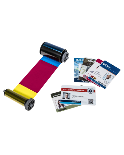 ASOL-YMCKO250. Лента полноцветная с черной панелью и оверлеем (YMCKO) с чистящим роликом. Advent SOLID в Новомосковске
