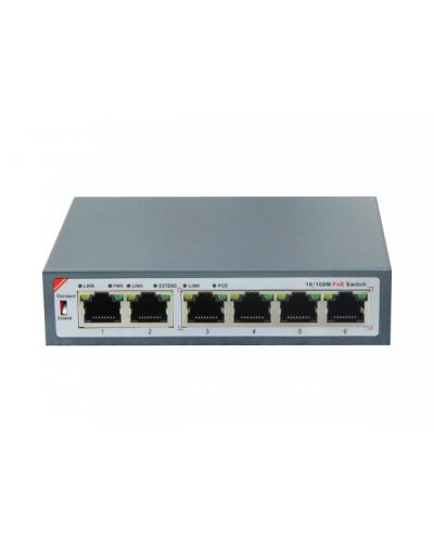 SH-20.4. Коммутатор с питанием по PoE. BAS-IP в Новомосковске