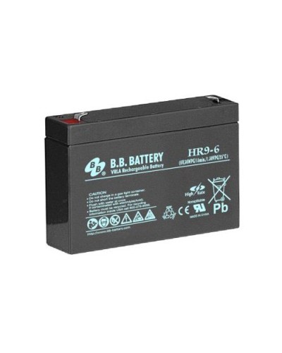 B.B. Battery HR 9-6. Аккумулятор герметичный свинцово-кислотный. B.B. Battery в Новомосковске