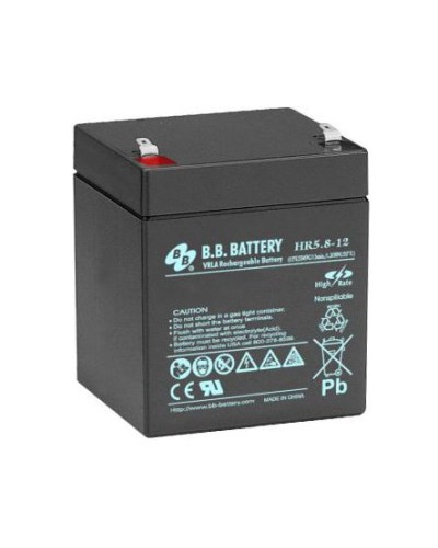 B.B. Battery HR 5.8-12. Аккумулятор герметичный свинцово-кислотный. B.B. Battery в Новомосковске