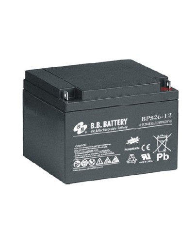 B.B. Battery BPS 26-12: Аккумулятор герметичный свинцово-кислотный в Новомосковске