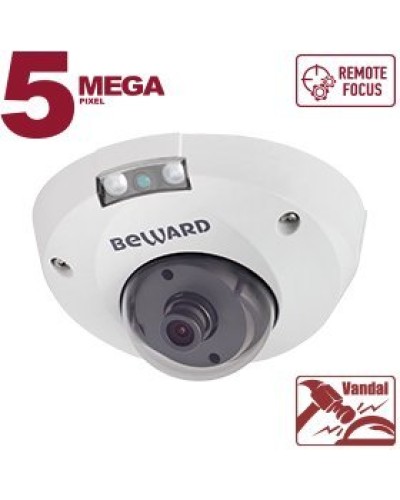 B5320DMR (16мм). Видеокамера IP купольная. Beward в Новомосковске