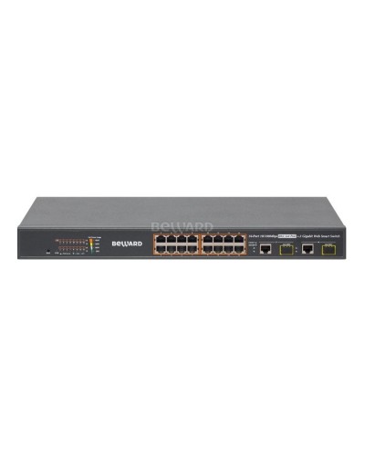 STW-1622HP. Коммутатор 16-портовый. Beward в Новомосковске
