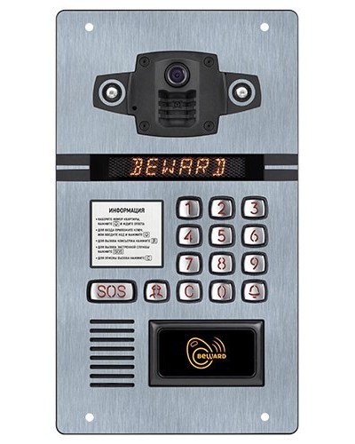 DKS15105. Вызывная панель подъездного IP-домофона. Beward в Новомосковске