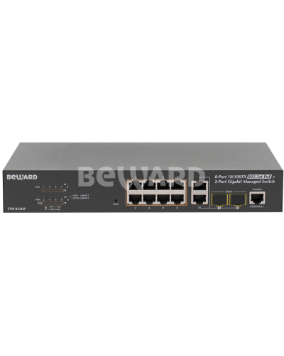 STW-822HP. Коммутатор 8-портовый. Beward в Новомосковске