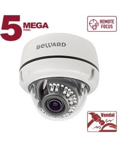 B5350DVZ (2.7-13.5мм). Видеокамера IP купольная. Beward в Новомосковске