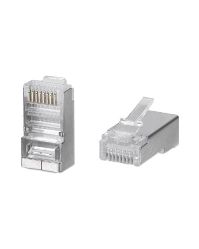 8P8C-SH-C6 (100 шт) (7245c). Разъем RJ-45. CABEUS в Новомосковске
