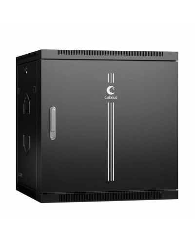 SH-05F-12U60/60m-R-BK (10744c). Шкаф телекоммуникационный 19 настенный 12U. CABEUS в Новомосковске