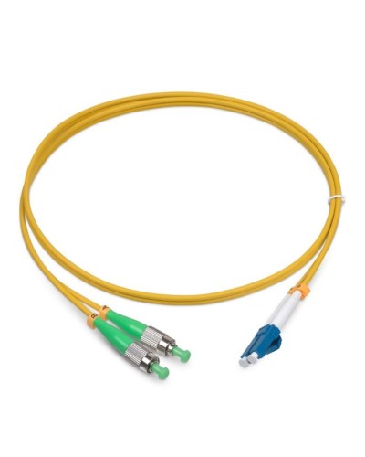 FOP(d)-9-FC/APC-LC/UPC-1,5m (8082c). Патч-корд оптический. CABEUS в Новомосковске