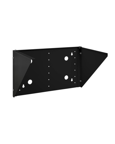 NC-6U-V-BK (12027c). Кронштейн настенный вертикальный 19 6U, цвет черный. CABEUS в Новомосковске