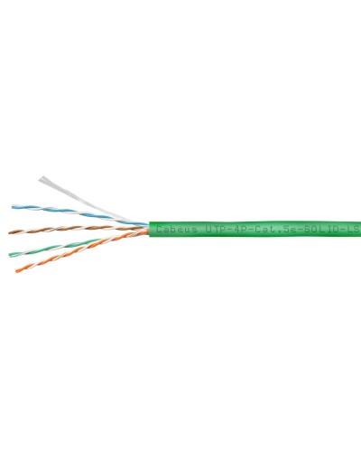 UTP-4P-Cat.5e-SOLID-LSZH-GN (9779c). Кабель «витая пара» (LAN) для структурированных систем связи. CABEUS в Новомосковске
