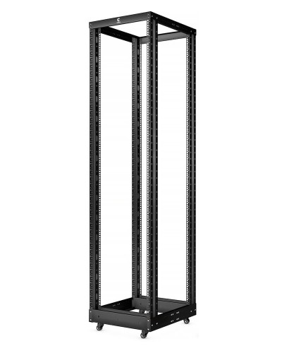 RA-37U-1000-BK (10159c). Открытая стойка 19, 37U, двухрамная, усиленная, цвет черный. CABEUS в Новомосковске