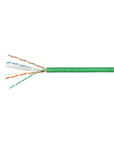 UTP-4P-Cat.6-SOLID-LSLTx-GN (11139c). Кабель «витая пара» (LAN) для структурированных систем связи. CABEUS в Новомосковске