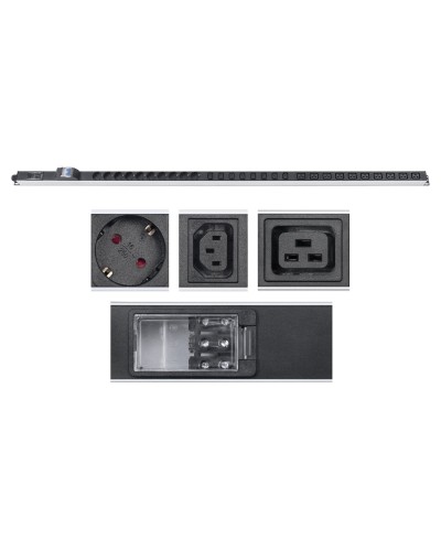 PDU-32-10S-10C19-8C13-B-T (9547c). Блок розеток. CABEUS в Новомосковске