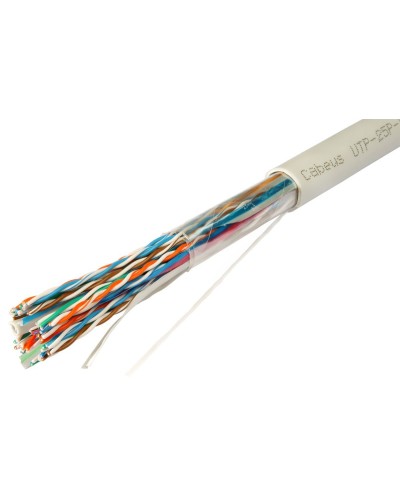 UTP-25P-Cat.5-IN-LSZH (10167c). Кабель «витая пара» (LAN) для структурированных систем связи. CABEUS в Новомосковске