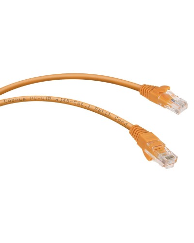 PC-UTP-RJ45-Cat.6-0.5m-OR (8697c), оранжевый. Патч-корд медный. CABEUS в Новомосковске