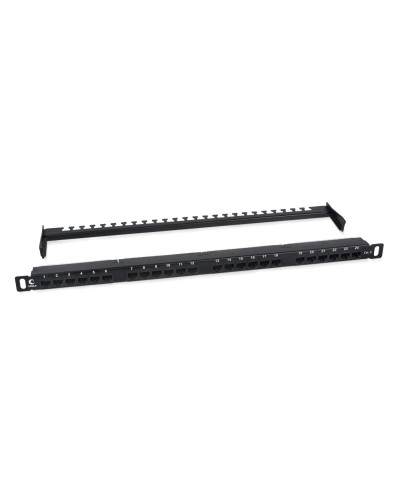 PLHD-24-Cat.6-Dual-180-0,5U (9664c): Патч-панель 19" в Новомосковске