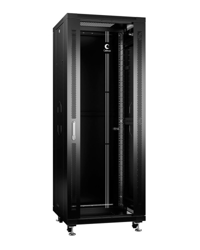 SH-05C-37U60/100-BK (8543c). Шкаф телекоммуникационный 19 напольный 37U. CABEUS в Новомосковске