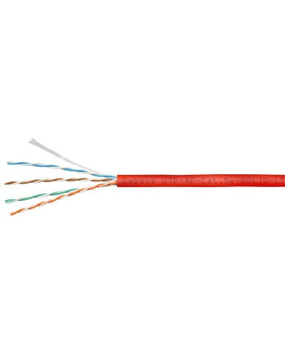 UTP-4P-Cat.5e-SOLID-LSZH-RD (9778c). Кабель «витая пара» (LAN) для структурированных систем связи. CABEUS в Новомосковске