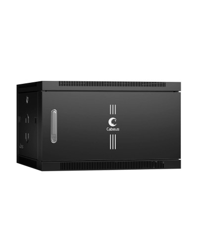 SH-05F-6U60/45m-BK (8599c). Шкаф телекоммуникационный 19 настенный 6U. CABEUS в Новомосковске