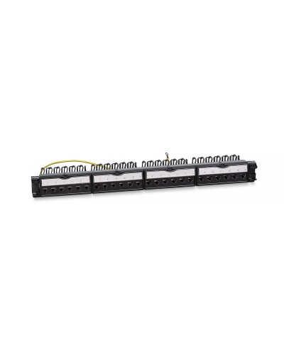 PL-24-KJ-RJ45-Cat.6-SH-180T (11833c): Патч-панель 19" (1U), 24 порта RJ-45, категория 6, полностью экранированная в Новомосковске
