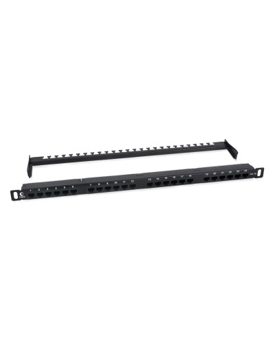 PLHD-24-Cat.5e-Dual-180-0,5U (9663c): Патч-панель 19" в Новомосковске