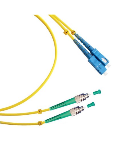 FOP(d)-9-FC/APC-SC/UPC-10m (8067c). Патч-корд оптический. CABEUS в Новомосковске