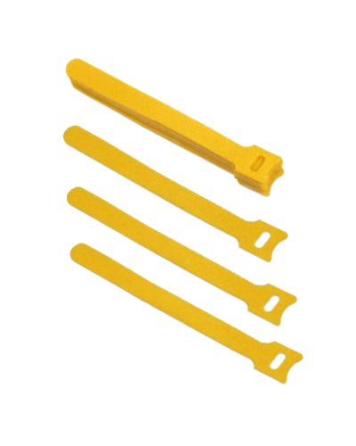 CLAMP-150-YL (10 шт) (9353c). Хомут (липучка). CABEUS в Новомосковске