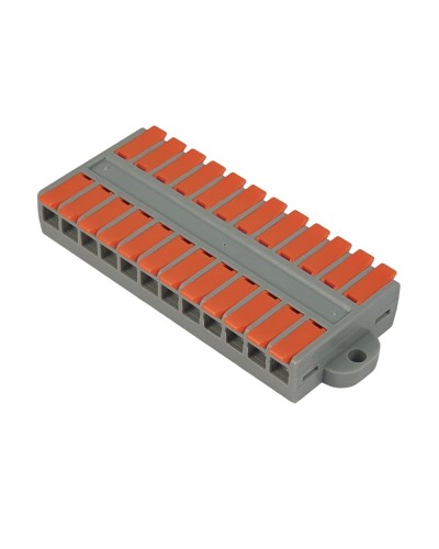 MX662-12R (11420c). Клемма соединительная универсальная проходная 12 полюсов. CABEUS в Новомосковске