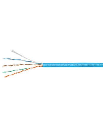 UTP-4P-Cat.5e-SOLID-LSZH-BL-100 (9777c-5). Кабель «витая пара» (LAN) для структурированных систем связи. CABEUS в Новомосковске