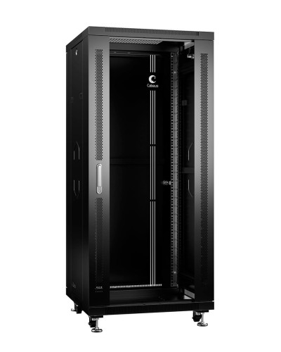 SH-05C-27U60/80-BK (8573c). Шкаф телекоммуникационный 19 напольный 27U. CABEUS в Новомосковске