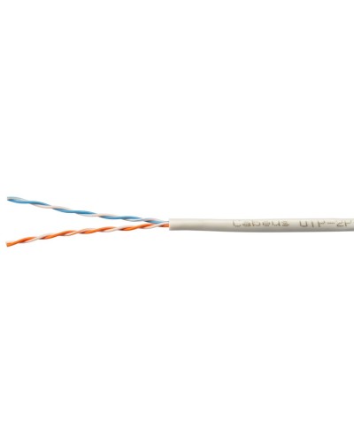UTP-2P-Cat.5e-SOLID-GY-LIGHT-500 (11078c). Кабель «витая пара» (LAN) для структурированных систем связи. CABEUS в Новомосковске
