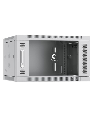 SH-05F-6U60/60 (7063c). Шкаф телекоммуникационный 19 настенный 6U. CABEUS в Новомосковске