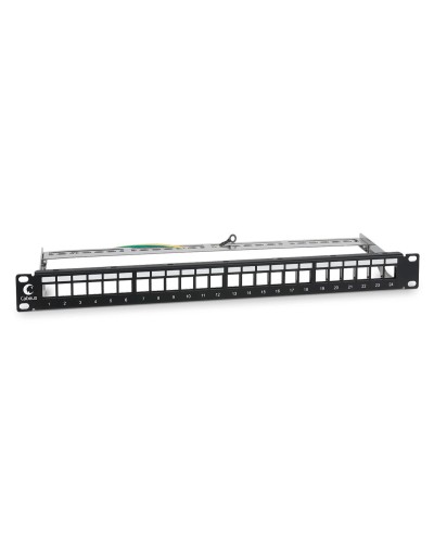 PLB-24-SH (7955c): Модульная патч-панель 19", 24 пор. в Новомосковске