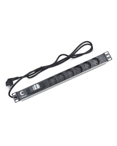 PDU-6P-B-2EU (7292c). Блок розеток 19. CABEUS в Новомосковске