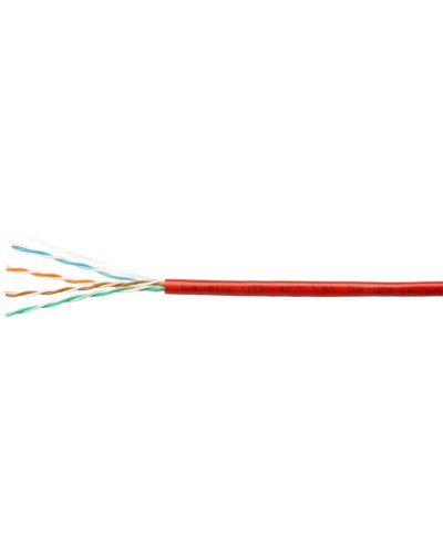 UTP-4P-Cat.5e-SOLID-RD-100 (7249c-5). Кабель «витая пара» (LAN) для структурированных систем связи. CABEUS в Новомосковске