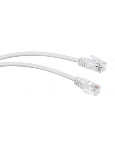 PC-TEL-RJ12-5m (7891c), белый. Патч-корд медный. CABEUS в Новомосковске