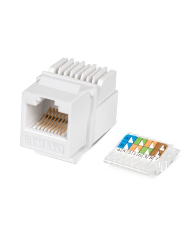 KJ-RJ45-Cat.5e-Toolless (7480c): Вставка Keystone Jack RJ-45 в Новомосковске