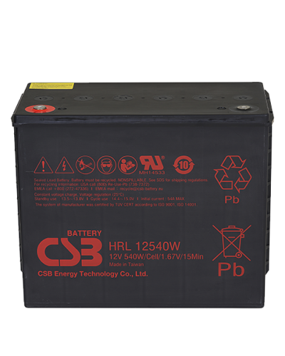 CSB HRL 12540W FR. Аккумулятор герметичный свинцово-кислотный. CSB в Новомосковске