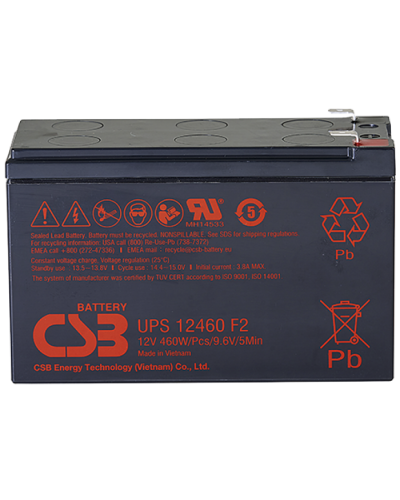 CSB UPS 12460. Аккумулятор герметичный свинцово-кислотный. CSB в Новомосковске