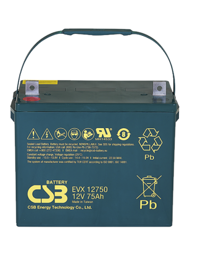 CSB EVX 12750. Аккумулятор герметичный свинцово-кислотный. CSB в Новомосковске
