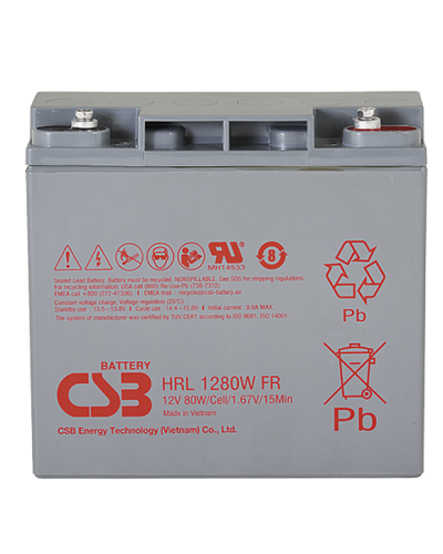 CSB HRL 1280W FR. Аккумулятор герметичный свинцово-кислотный. CSB в Новомосковске