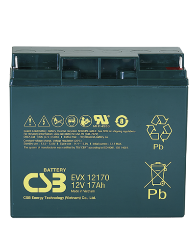 CSB EVX 12170. Аккумулятор герметичный свинцово-кислотный. CSB в Новомосковске