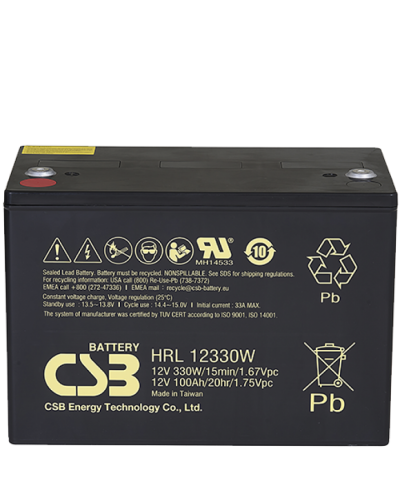 CSB HRL 12330W FR. Аккумулятор герметичный свинцово-кислотный. CSB в Новомосковске
