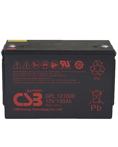 CSB GPL 121000. Аккумулятор герметичный свинцово-кислотный. CSB в Новомосковске